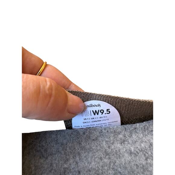 Allbirds Women's Light Grey Tree Breezer Slip on Flat Shoe - 9.5 - Picture 7 of 10